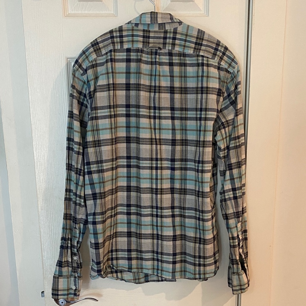 J. Crew Multicolor Plaid Button-Down Shirt - Picture 10 of 10